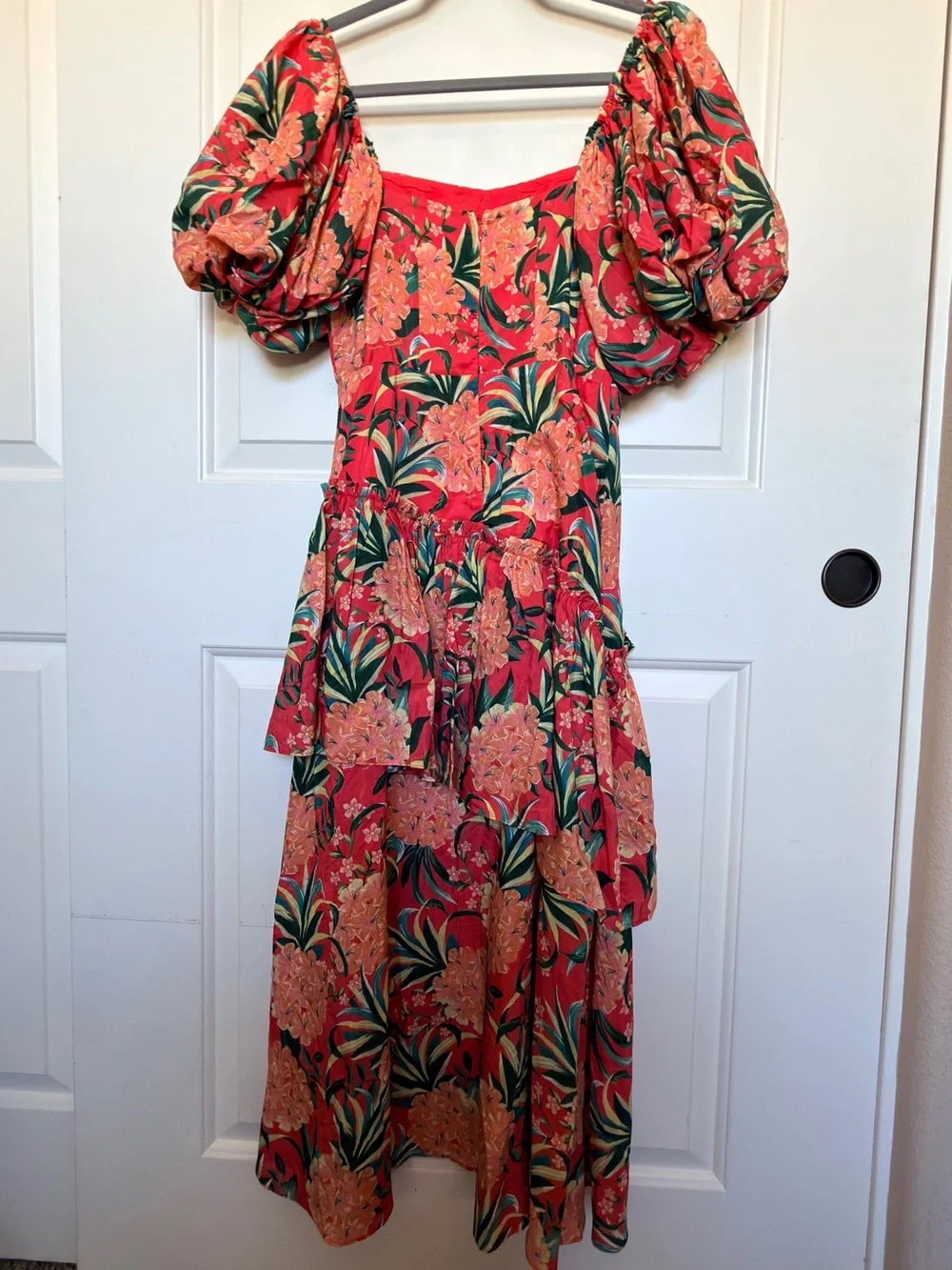EUC Farm Rio Pineapple Bloom dress - XS